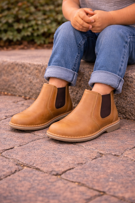 Alli Men & Boys Genuine Leather Slip-On Vellie