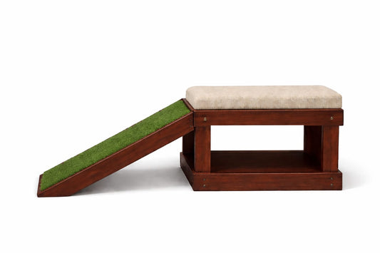 Dog Ramp with Soft Step - Adjustable Couch for human and pet