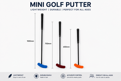 Mini Golf Putter - Available in 3 Sizes