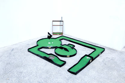 Mini Golf Set 7 Lane Modular Indoor & Outdoor Putt Putt Course