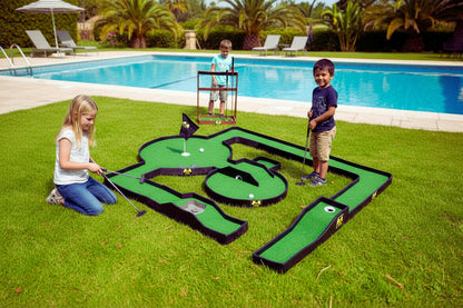 Mini Golf Set 7 Lane Modular Indoor & Outdoor Putt Putt Course